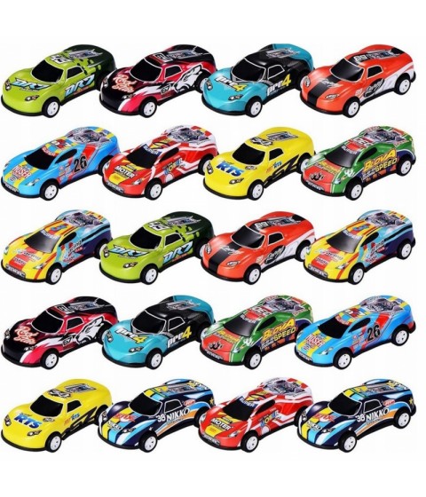 WOOPIE lenktyninių automobilių rinkinys, automobiliai dėžėje, 50 vnt.
