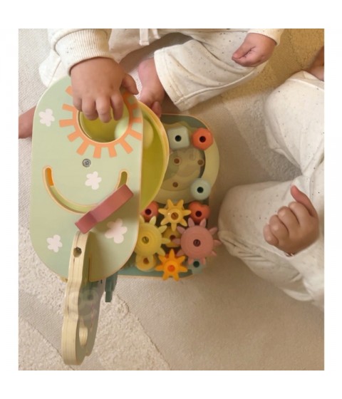 WOOPIE GREEN Montessori kamuoliukų takelis-aktyvumo medis 4 viename FSC