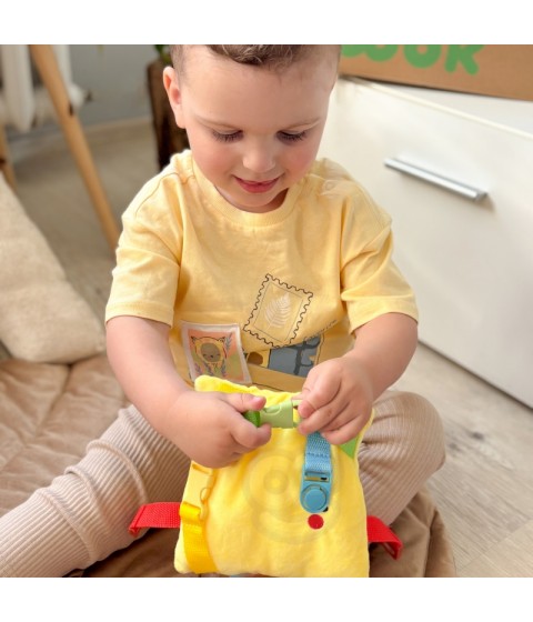 TOOKY TOY Žaislų dėžutė XXL Montessori edukacinė 7in1 sensorinė dėžutė 22-24 mėnesių