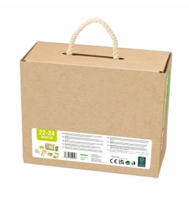 TOOKY TOY Žaislų dėžutė XXL Montessori edukacinė 7in1 sensorinė dėžutė 22-24 mėnesių