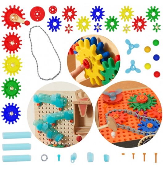 MASTERKIDZ STEM darbastalio priedų rinkinys, 111 vnt.