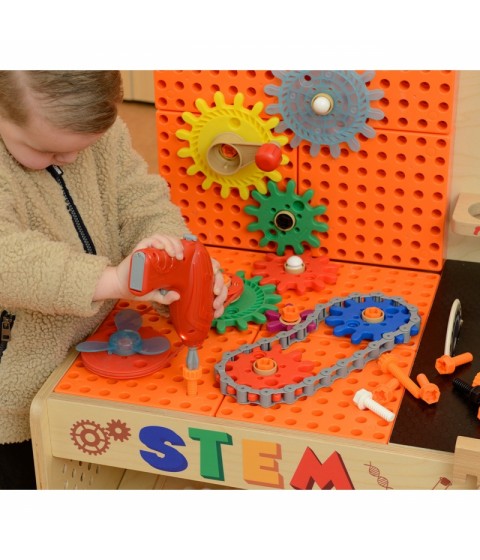 MASTERKIDZ STEM darbastalio priedų rinkinys, 111 vnt.