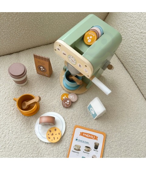 WOOPIE GREEN medinis kavos virimo aparatas saldumynams Barista 25 vnt.
