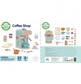 WOOPIE GREEN medinis kavos virimo aparatas saldumynams Barista 25 vnt.