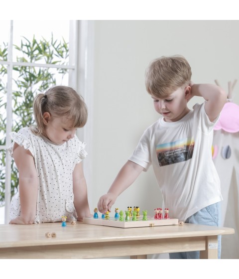 VIGA medinis Ludo žaidimas