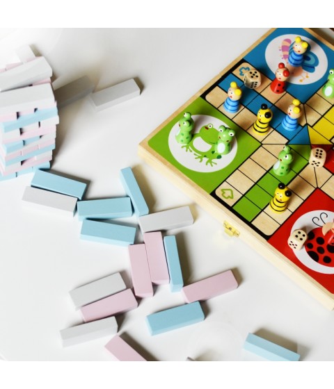 VIGA medinis Ludo žaidimas