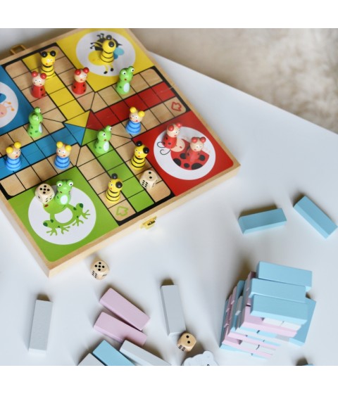 VIGA medinis Ludo žaidimas