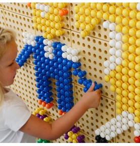 MASTERKIDZ spalvingi mokslo lentos kaiščiai, 512 detalių, 8 spalvos