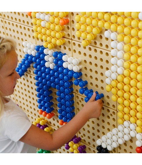 MASTERKIDZ spalvingi mokslo lentos kaiščiai, 512 detalių, 8 spalvos