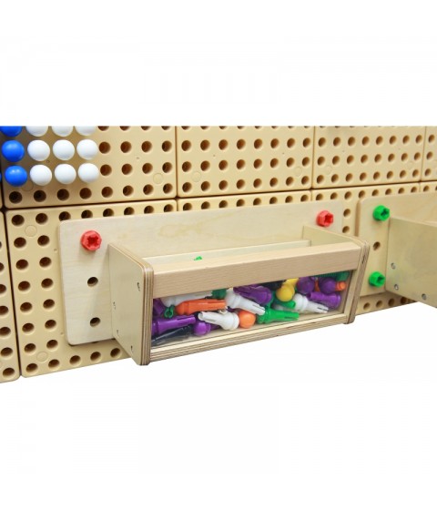 MASTERKIDZ priedų konteineris su permatoma sienele – STEM mokslo ir švietimo taryba