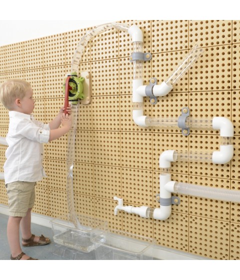 MASTERKIDZ vandens pompa hidrauliniam rinkiniui - STEM WALL mokslo ir kūrybiškumo taryba