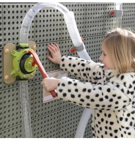 MASTERKIDZ vandens pompa hidrauliniam rinkiniui - STEM WALL mokslo ir kūrybiškumo taryba