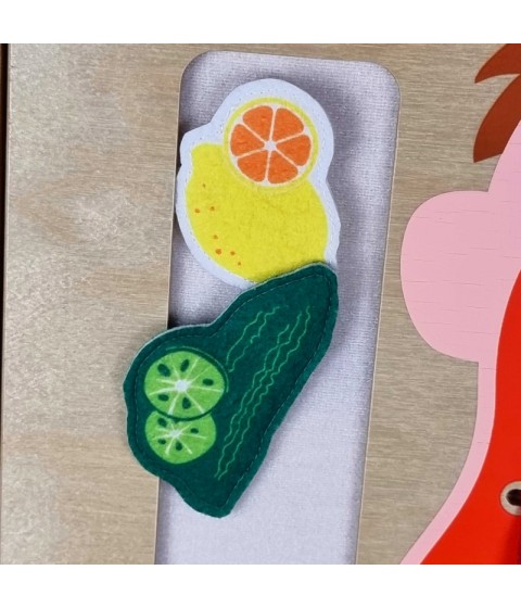 MASTERKIDZ burnos higienos „Flex Montessori“ sieninė sensorinė lenta