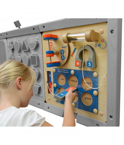 MASTERKIDZ Magnetinės traukos mokymasis – „Flex Montessori“ sieninė lenta