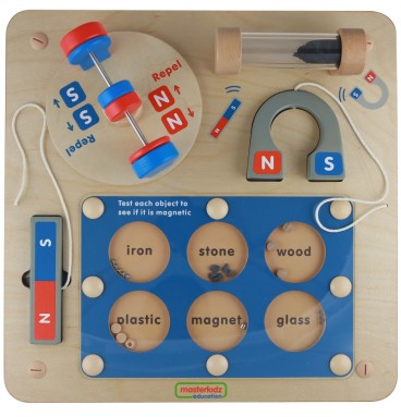 MASTERKIDZ Magnetinės traukos mokymasis – „Flex Montessori“ sieninė lenta