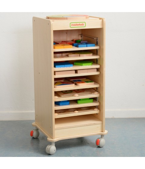 MASTERKIDZ edukacinė planšetinių kompiuterių laikymo spintelė