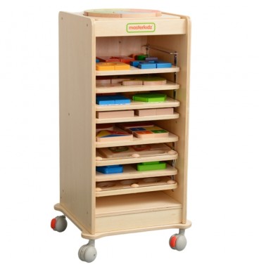 MASTERKIDZ edukacinė planšetinių kompiuterių laikymo spintelė