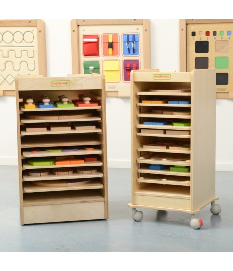 MASTERKIDZ edukacinė planšetinių kompiuterių laikymo spintelė