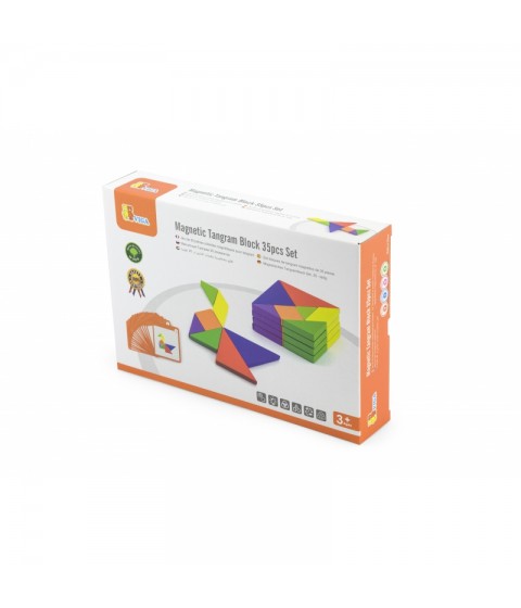 VIGA Tangram medinis loginis žaidimas-dėlionė FSC sertifikuota