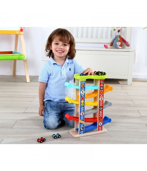 TOOKY TOY spalvingas čiuožyklos takelis automobiliams