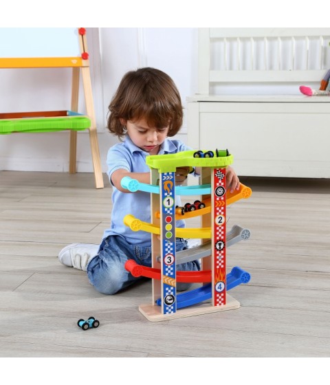 TOOKY TOY spalvingas čiuožyklos takelis automobiliams
