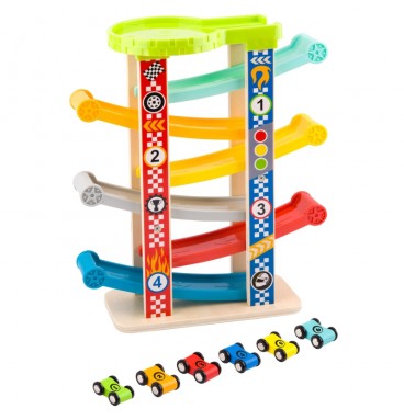 TOOKY TOY spalvingas čiuožyklos takelis automobiliams