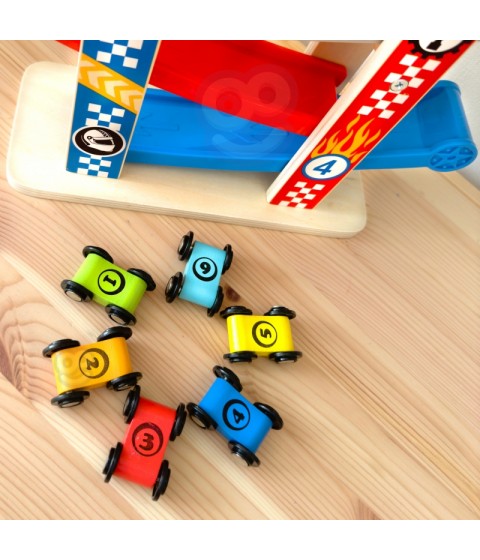 TOOKY TOY spalvingas čiuožyklos takelis automobiliams