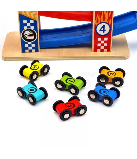 TOOKY TOY spalvingas čiuožyklos takelis automobiliams