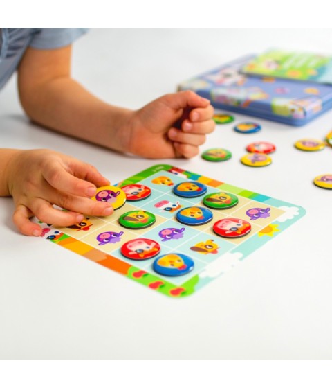 TOOKY TOY Sudoku žaidimas vaikams, skirtas ūkio versijai