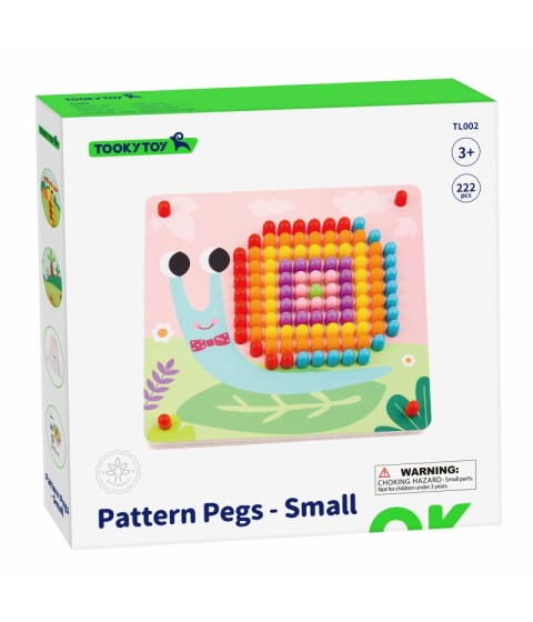 TOOKY TOY dėlionė su smeigtukais ir laipiojimo kaiščiais