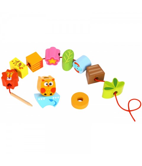 TOOKY TOY gyvūnų balansavimo dėlionė