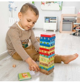 TOOKY TOY gyvūnų arkadinis žaidimas 82 vnt.