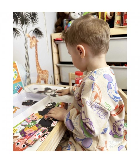 TOOKY TOY medinis dėlionės magnetinė dėžutė