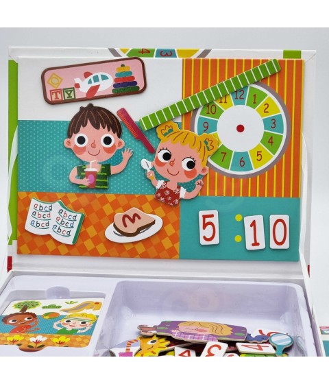 TOOKY TOY medinis dėlionės magnetinė dėžutė