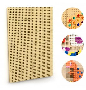 MASTERKIDZ STEM kūrybinė mokslo lenta, sieninė panelė + tvirtinimo plokštė, 120x80cm