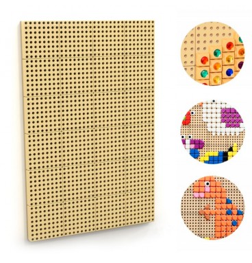 MASTERKIDZ STEM kūrybinė mokslo lenta, sieninė panelė + tvirtinimo plokštė, 120x80cm