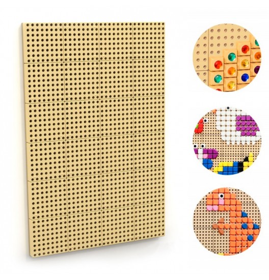 MASTERKIDZ STEM kūrybinė mokslo lenta, sieninė panelė + tvirtinimo plokštė, 120x80cm