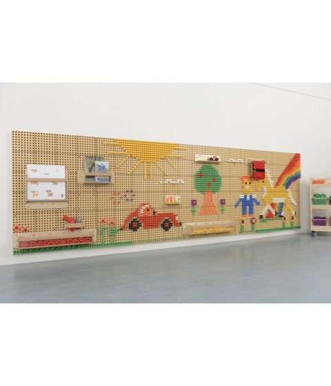 MASTERKIDZ STEM kūrybinė mokslo lenta, sieninė panelė + tvirtinimo plokštė, 120x80cm