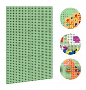 MASTERKIDZ Sieninė plokštė Mokslo lenta Kūrybinė STEM lauko lenta + Tvirtinimo plokštė 120x80cm