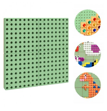 MASTERKIDZ Sieninė plokštė Mokslo lenta Kūrybinė STEM lauko lenta + Tvirtinimo plokštė 40 x 40 (cm)