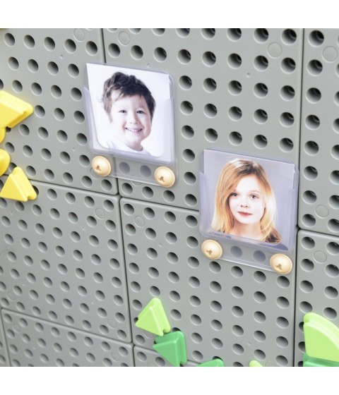 MASTERKIDZ permatomas nuotraukų kortelių kišeninis dėklas, 6 vnt.