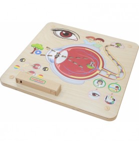 MASTERKIDZ Montessori regos pojūčių ugdymo lenta