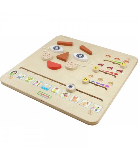 MASTERKIDZ Kaip jautiesi? Montessori emocinio mokymosi lenta