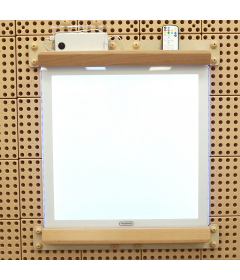MASTERKIDZ kvadratinis LED panelės tvirtinimo rėmelis